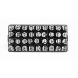 Набор клейм буквенных кириллица 8 мм ДЕЛО ТЕХНИКИ 378308