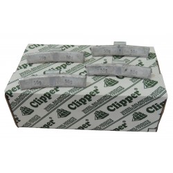 Грузики балансировочные для литых дисков 50 гр. CLIPPER 0350 (НАБОР 50 ШТ.)