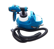 Краскопульт ручной электрический Forsage electro SG60-750F (220В, 750Вт, бачок 0.8л, сопло 1.8/2.6мм, вязкость до 60din) с компрессором и шлангом