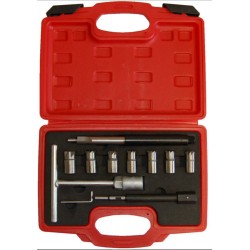 Winmax-WT04A3015 Набор для чистки посадочных мест дизельных форсунок (10 элементов)