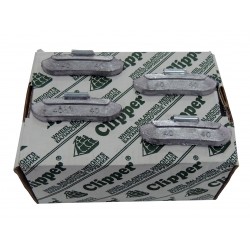 Грузик балансировочный для стального диска 40 гр. CLIPPER 0240 (НАБОР 50 ШТ.)