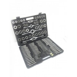 Набор метчиков и плашек Forsage F-B110-1 110пр. (метрич.) в пласт. кейсе