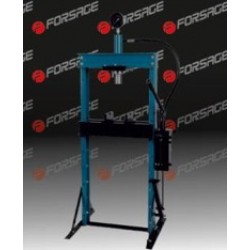 F-20001 Forsage Пресс гидравлический с манометром напольный 20т, (рабочая высота: 0-1100мм, рабочая ширина: 490мм, рабочий стол: 200х490мм, ход штока: 145мм)