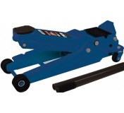 Домкрат подкатной Forsage F-TH33502 3.5 т с низким профилем (h min 95мм, h max 552мм, 2 поршня)