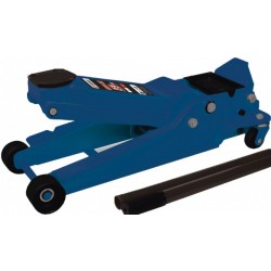 Домкрат подкатной Forsage F-TH33502 3.5 т с низким профилем (h min 95мм, h max 552мм, 2 поршня)