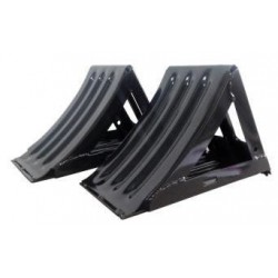 F-TRN37-2 Forsage Башмак противооткатный металлический для грузовых а/м с ручкой (длина - 320мм, ширина - 155мм, высота - 190мм), к-т 2шт