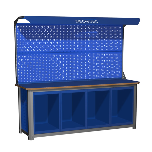 Верстак MECHANIC- М20.ПС2ПС2ПС2ПС2 Э2С