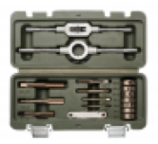 Набор метчиков и плашек 16 предм. HSS4341 (M3-М12, стандартные резьбы) ДЕЛО ТЕХНИКИ 239160