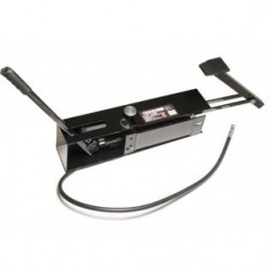 F-0100-5D Forsage Станция гидравлическая с ножным и ручным приводом в защитном кожухе 50т (объем масла - 1.5л, давление - 630 bar )