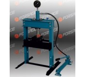 F-TY12001 Forsage Пресс настольный гидравлический с манометром и выносным насосом 12т (раб. высота: 0-340мм, раб. ширина: 400мм, раб. стол: 185х400мм, ход штока: 135мм)
