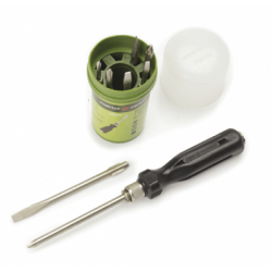 Отвертка цанговая с вставками 8 предм.110мм ДЕЛО ТЕХНИКИ 708080