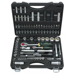 Набор инструмента 94пр.: 1/2" & 1/4"DR 12-гранных  ROCK FORCE RF-4941-9