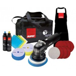 RUPES LHR12E/DLX Машинка эксцентриковая полировальная с набором принадлежностей 