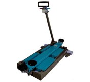 F-7832 Forsage Траверса передвижная пневматическая в комплекте с страховочными стойками 2.5т (две подушки, высота подхвата - 138мм, высота подъема - 550мм)