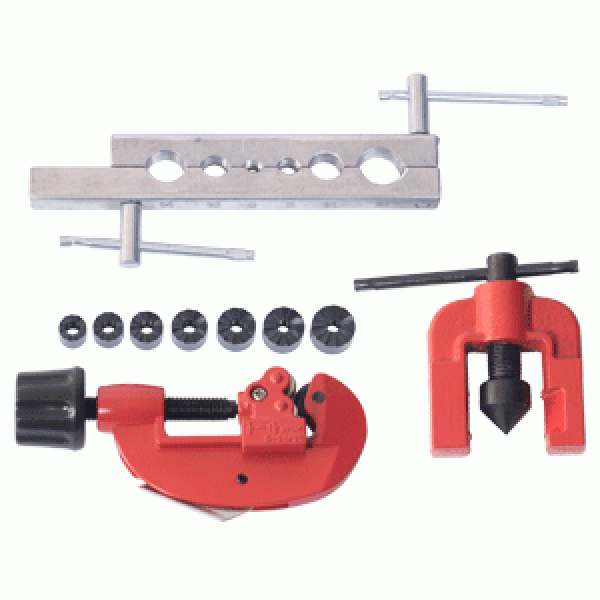 Набор для развальцовки трубок 10пр.(4,8-15,9мм) АвтоDело 40408