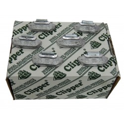 Грузик балансировочный для стального диска 25 гр. CLIPPER 0225 (НАБОР 100 ШТ.)