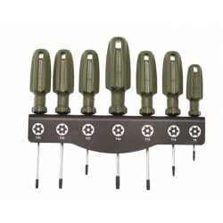 Набор отверток TORX с отверстием 7 предм.  ДЕЛО ТЕХНИКИ 713770