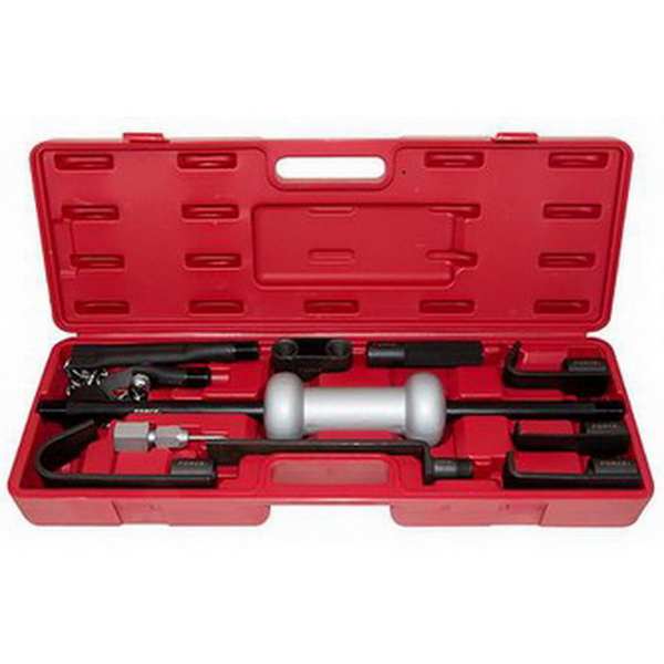 Молоток обратный Forsage 665B для кузовных работ с набором насадок 9пр.в кейсе F-665B