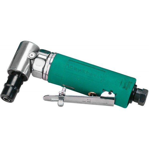 JONNESWAY  Набор инструмента: Бормашинка пневматическая угловая L-155 мм, патрон 6 мм, 18000 об/мин, 85 л/мин, с насадками, 15 предметов JAG-0913RMK