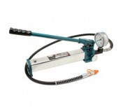 F-0100-2B-2CB Forsage Насос гидравлический усиленный с манометром 10т (объем масла - 0.5л, давление - 630 bar )