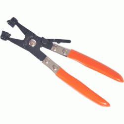 Клещи для самозажимных (пружинных) хомутов прямые (АвтоDело) 40100
