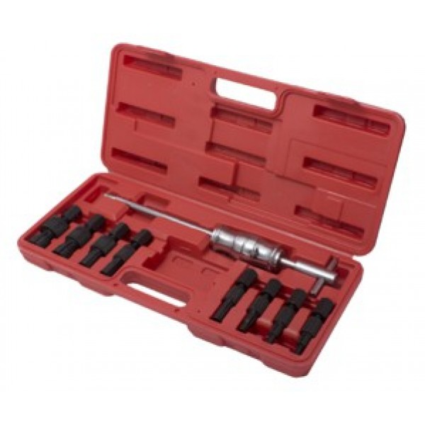 Forsage  Набор съемников внутренних подшипников с обратным молотком (8-10, 10-12, 12-14, 15-17, 17-20, 20-24, 25-29, 30-32мм), в кейсе F-905T09