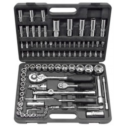 НАБОР ИНСТРУМЕНТА 95 ПР. AIST 409395 (1/4"+1/2", SL-ГР., 4-32ММ)