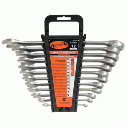 Набор комбинир.ключей АвтоDело 12шт. СУПЕР (холдер) 31125