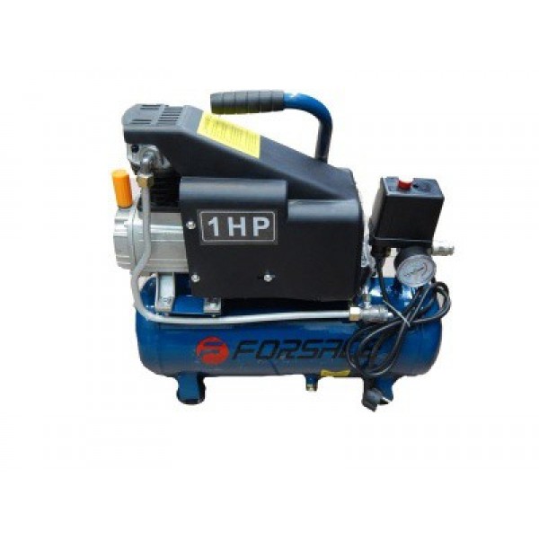 Компрессор Forsage  9л поршневой с прямым приводом (0,75 кВт,ресивер 9л,8 бар,220В) F-BM9L