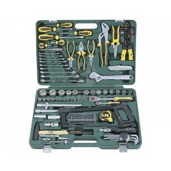 Master 4081146 Набор инструмента 146 пр., (1/4"+1/2", 6-гр., 4-32 мм), в пласт. кейсе