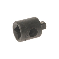 Адаптер 3/8"(F) x 1/4"(M) под удлинитель на 1/4"DR ударный  ROCK FORCE RF-80632MPB
