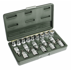 Набор головок TORX 1/2"19 предм. ДЕЛО ТЕХНИКИ 623719