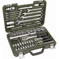 Набор инструмента 1/2, 1/4 - 82 предм.ДЕЛО ТЕХНИКИ 620782