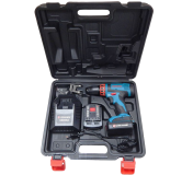 Шуруповерт аккумуляторный Forsage electro CDA14,4V-Li-ion (14.4V, 0-350/1350 об/мин, max ф10 мм, 42 Nm, 2АКБх1.5 Ah Li-ion)