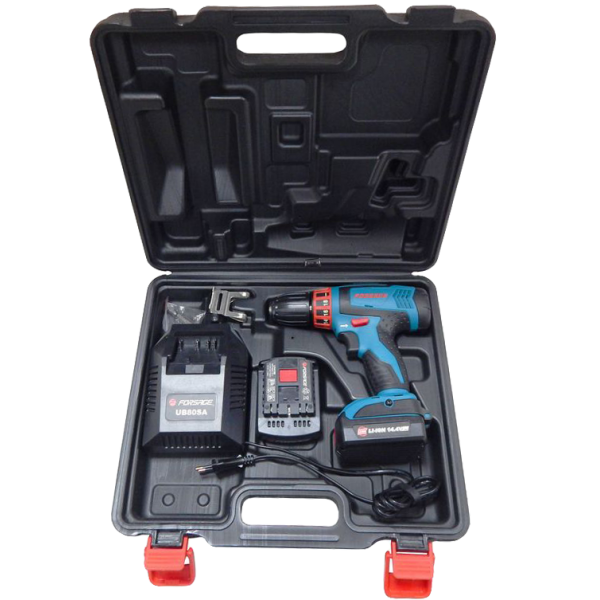 Шуруповерт аккумуляторный Forsage electro  (14.4V, 0-350/1350 об/мин, max ф10 мм, 42 Nm, 2АКБх1.5 Ah Li-ion) CDA14,4V-Li-ion