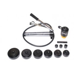 F-71502 Forsage Гидроцилиндр обратного действия с насосом и комплектом надставок, 15т (диаметры: 63, 76, 80, 89, 100, 114мм)