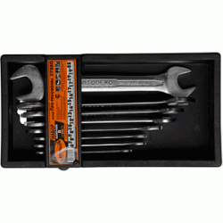 Набор рожковых ключей АвтоDело Professional 8шт.(холдер) 37080