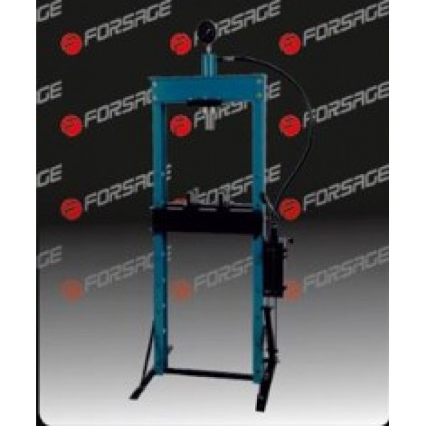 Forsage Пресс гидравлический с манометром напольный 12т, ручной/ножной привод (раб. высота: 0-900мм, раб. ширина: 475мм, раб. стол:180х475мм, ход штока:135мм) F-TY12002