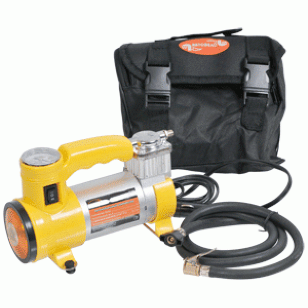 Автокомпрессор АвтоDело с фонарем 12V(10,5 АТМ 35L/MIN) 40305