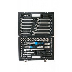 Набор инструмента 1/4" и 1/2" 6гр. 83пр LICOTA ALK-8015F