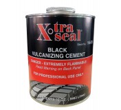 Клей черный для горячей вулканизации 1 л. X-TRA SEAL 14-515