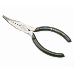 Плоскогубцы удлиненные загнутые 125 мм на холдере ДЕЛО ТЕХНИКИ 413125
