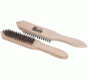 Щетка металлич.6-ти рядная (дерев.ручка) (ТЕХМАШ) 10981