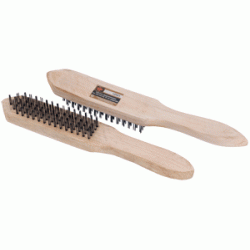 Щетка металлич.6-ти рядная (дерев.ручка) (ТЕХМАШ) 10981