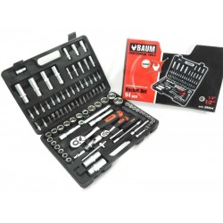 Набор инструмента Baum Auto 4941 94пр. (4-32мм, 6-гран.) 1/4"&1/2"