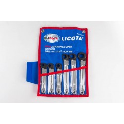 Набор ключей раскрывающихся 10-22мм LICOTA AWT-PTSK1