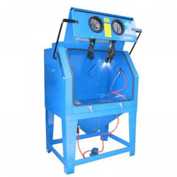 Пескоструйная камера Forsage  с электродвигателем для очистки воздуха 220B(объем-990л,510л/мин, 3.4-6.1атм) F-SBC990