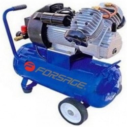 F-V30/50 Forsage Компрессор  50л 2-х поршневой с прямым приводом (2.2кВт, ресивер 50л,8 бар, 356л/м, 220В)