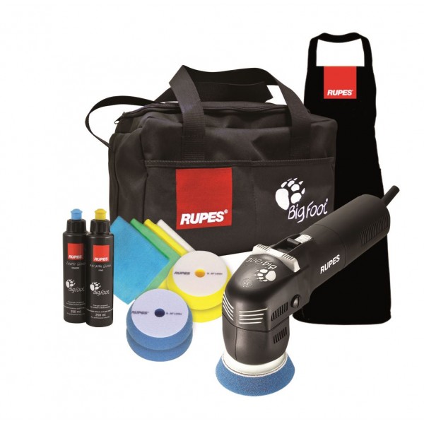 RUPES  Минимашинка эксцентриковая полировальная с набором принадлежностей LHR75E/DLX