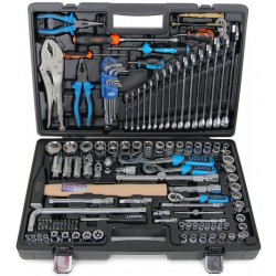 Набор инструмента 1/4", 3/8", 1/2", 6 и 12 гр. 131 пр. LICOTA ALK-8022F